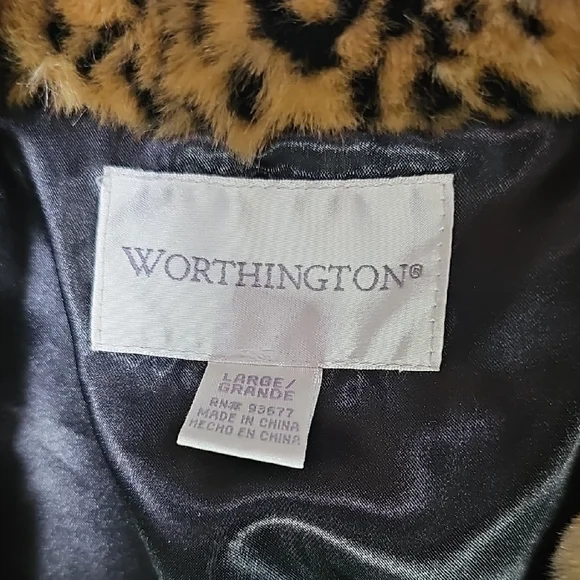 Worthington Animal Print Jacket - Picture 2 of 5